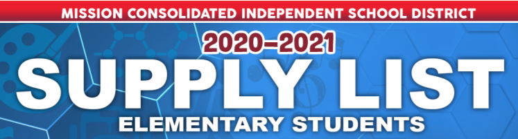 2020-2021 School Supply Lists Featured Photo