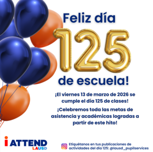 Celebra 125 Dias de escuela