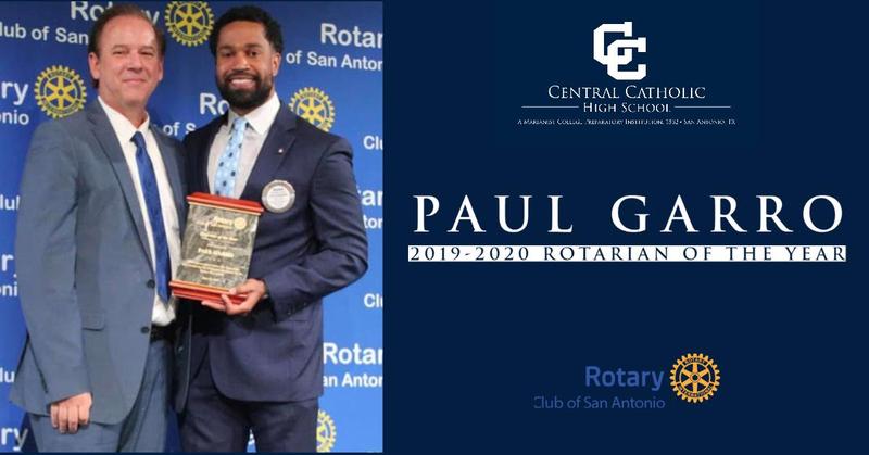 Paul Garro - Rotarian of the Year