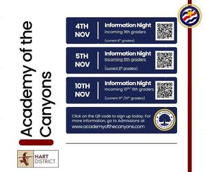 Upcoming Information Nights Admissions
