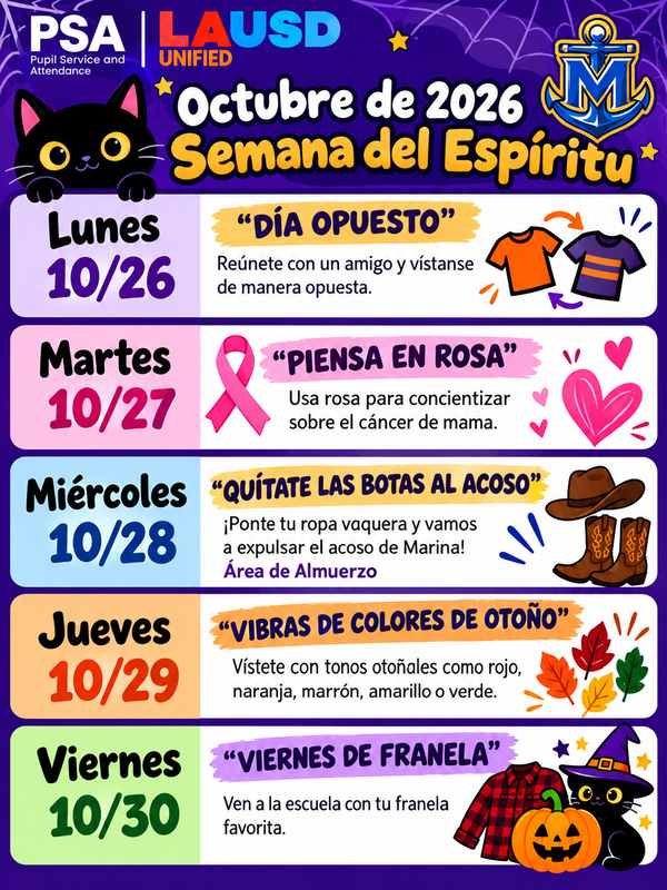 Spirit Week-sp