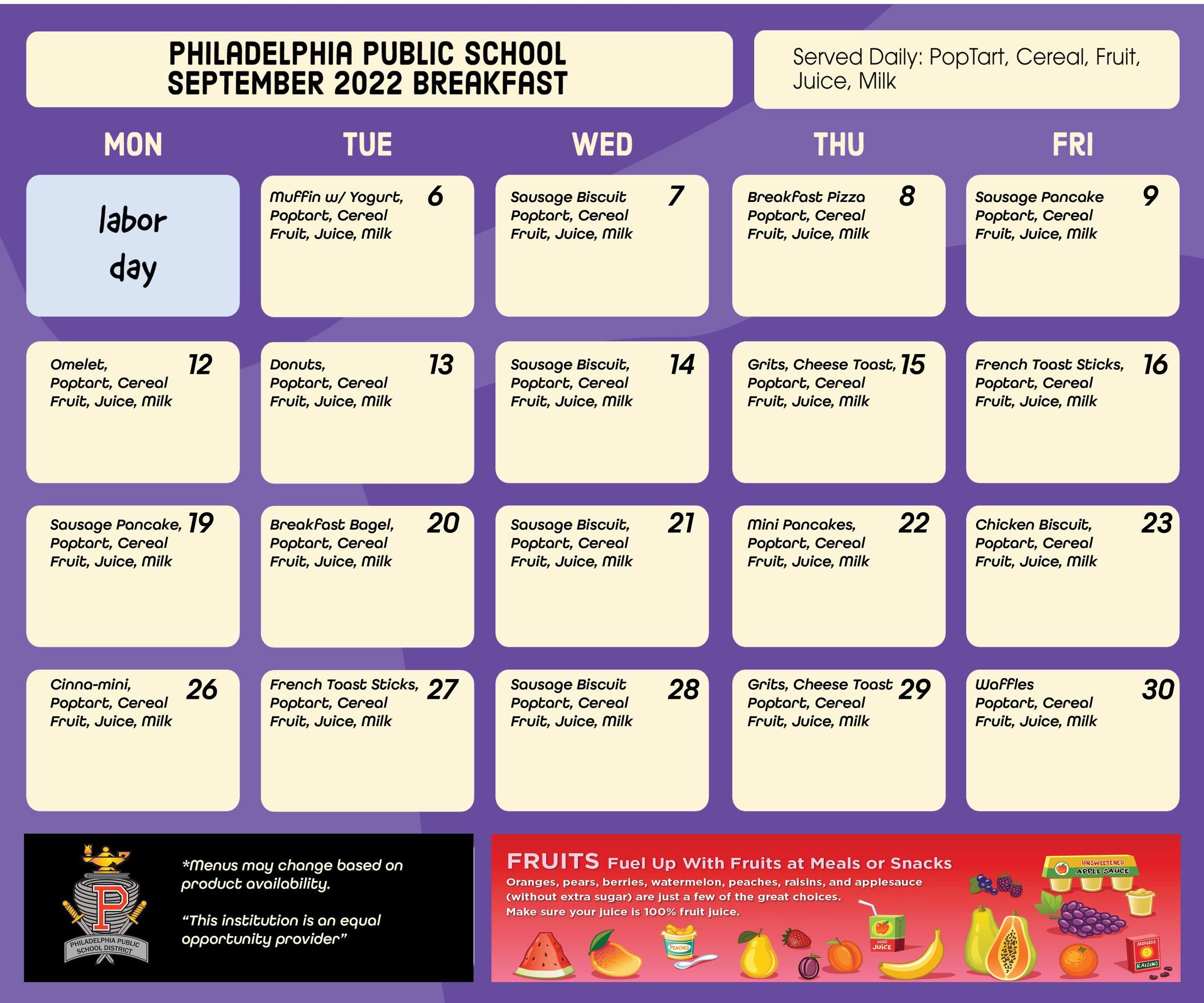 PPSD Menus PPSD Menu Philadelphia Public School District Ppsd menus ppsd menu philadelphia public school district