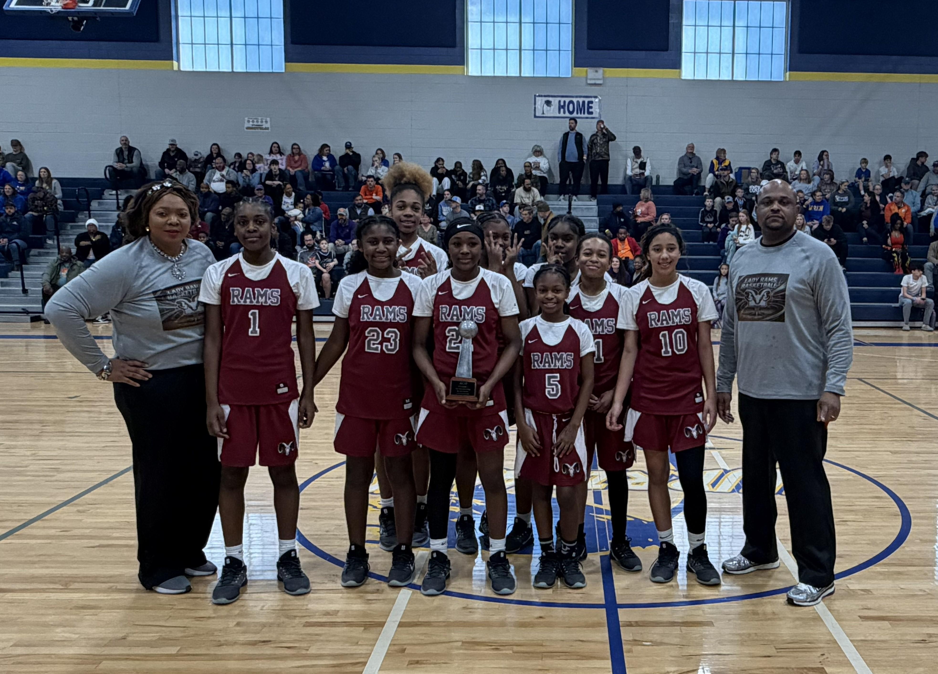 7th Grade Girls Basketball Team