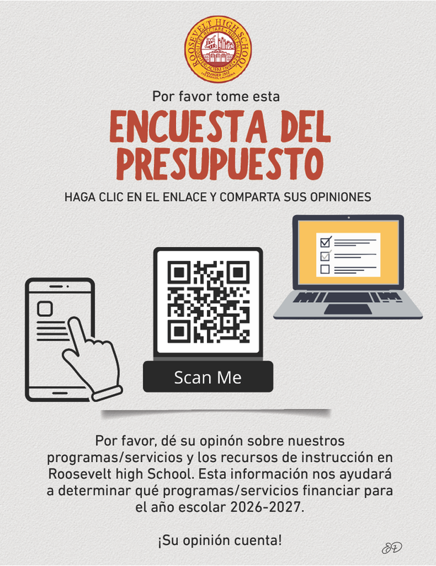 Budget Survey Spanish Flyer