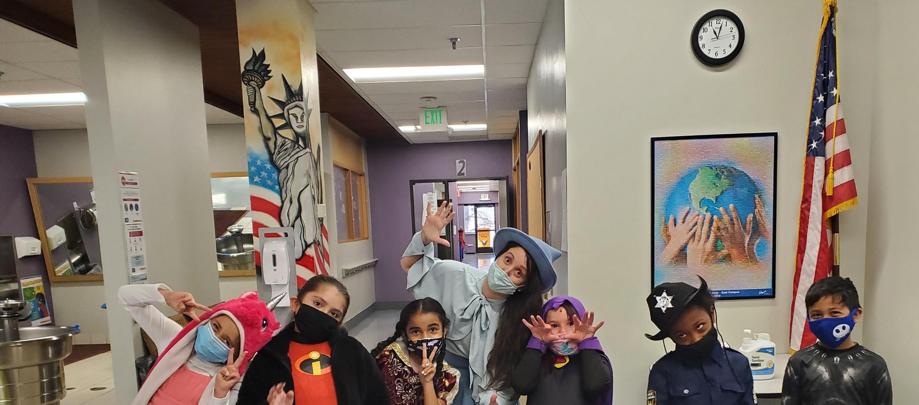 Costume Day on October 30, 2020