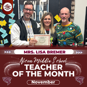 November Teacher of the Month