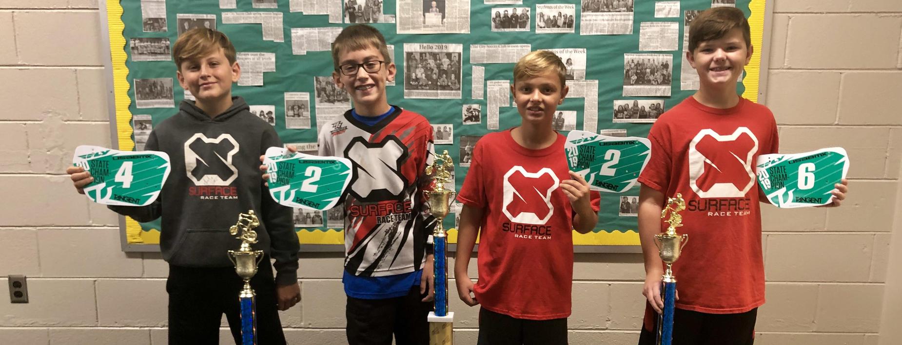 CCIS students with awards