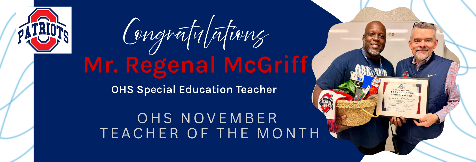 Teacher of the Month