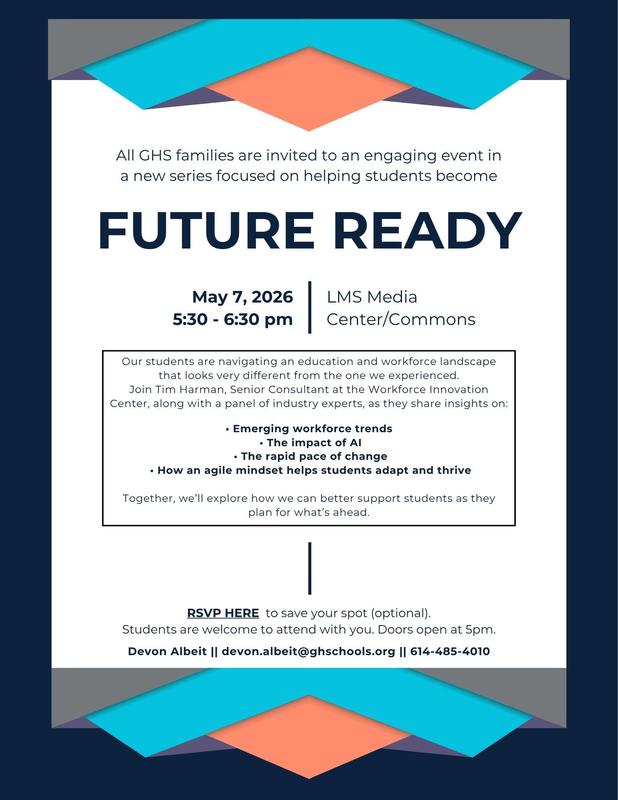 PARENT/COMMUNITY INVITATION Thumbnail Image