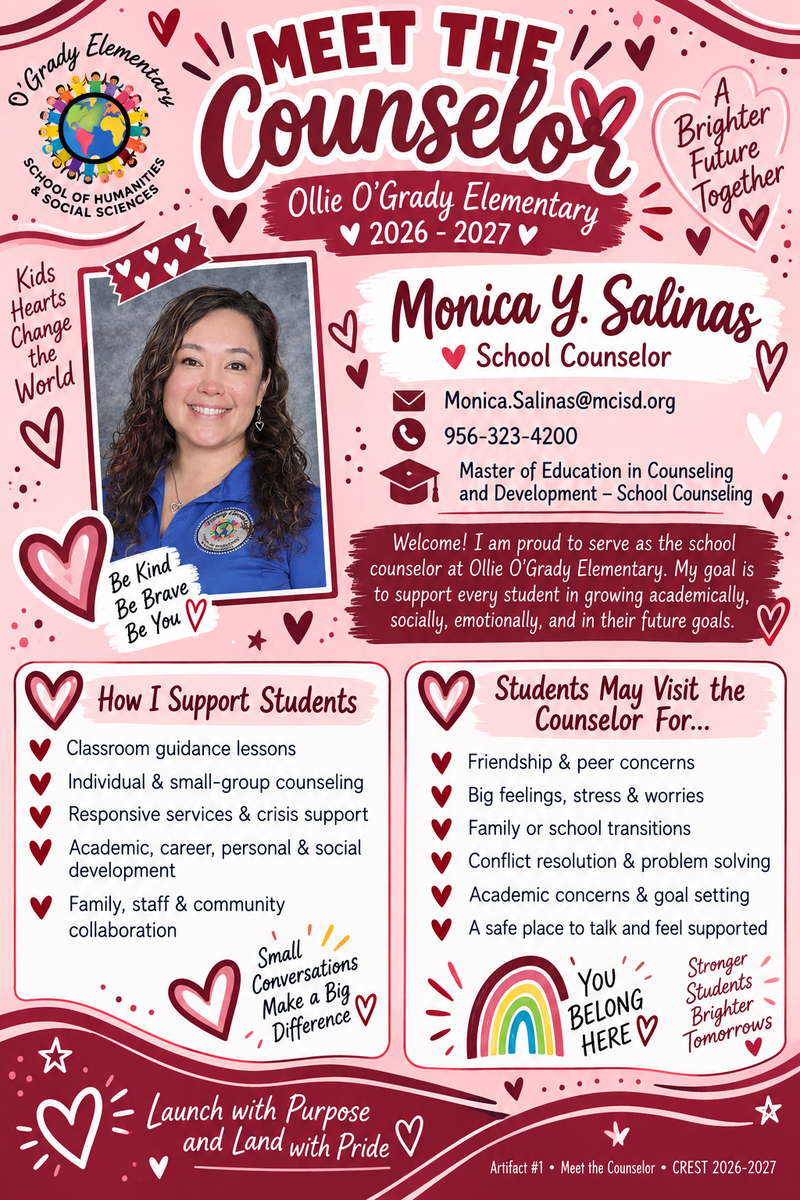 Meet the Counselor Newsletter