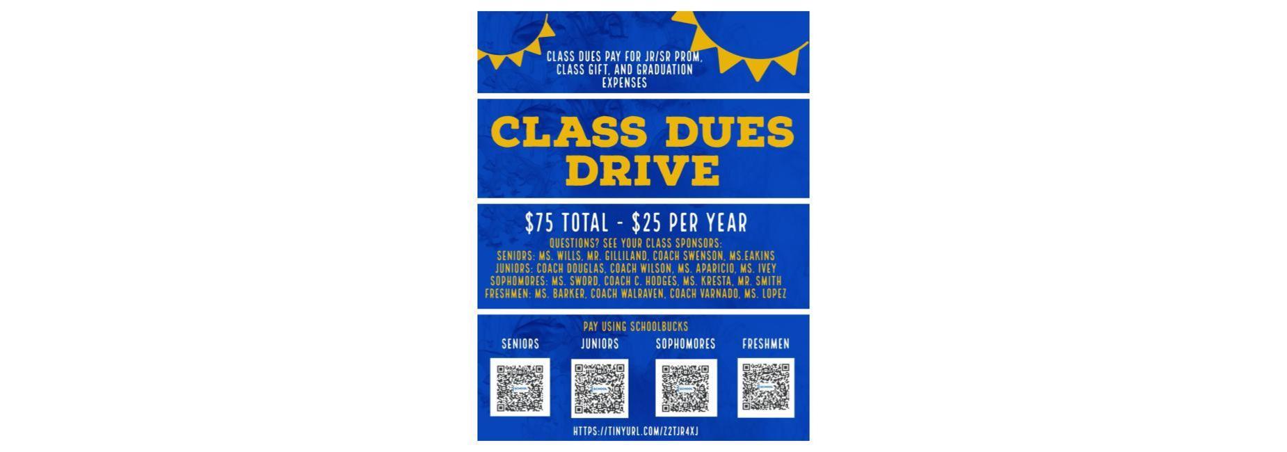class dues