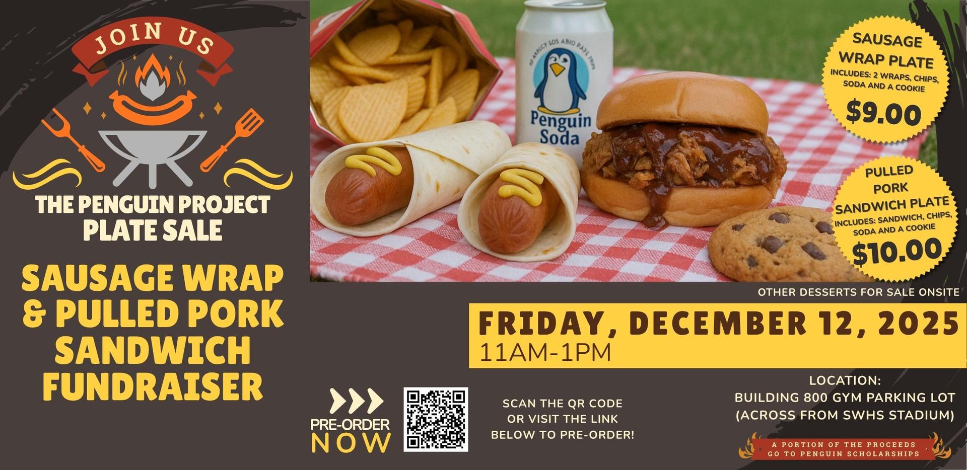 Penguin Project Plate Sale Flyer