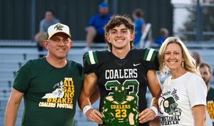 Coalers honor senior football player