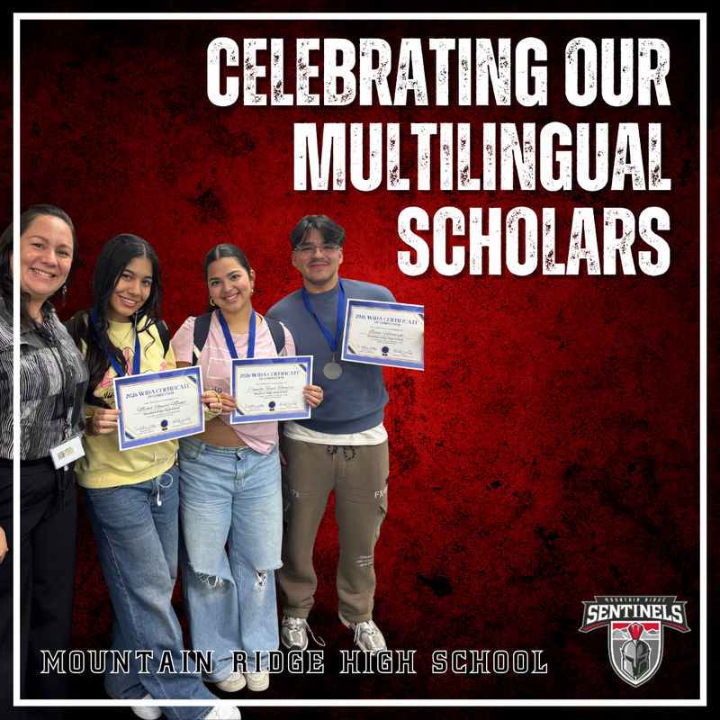 MRHS Students who passed the WIDA test