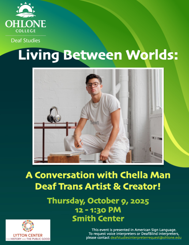 At Ohlone College on October 9