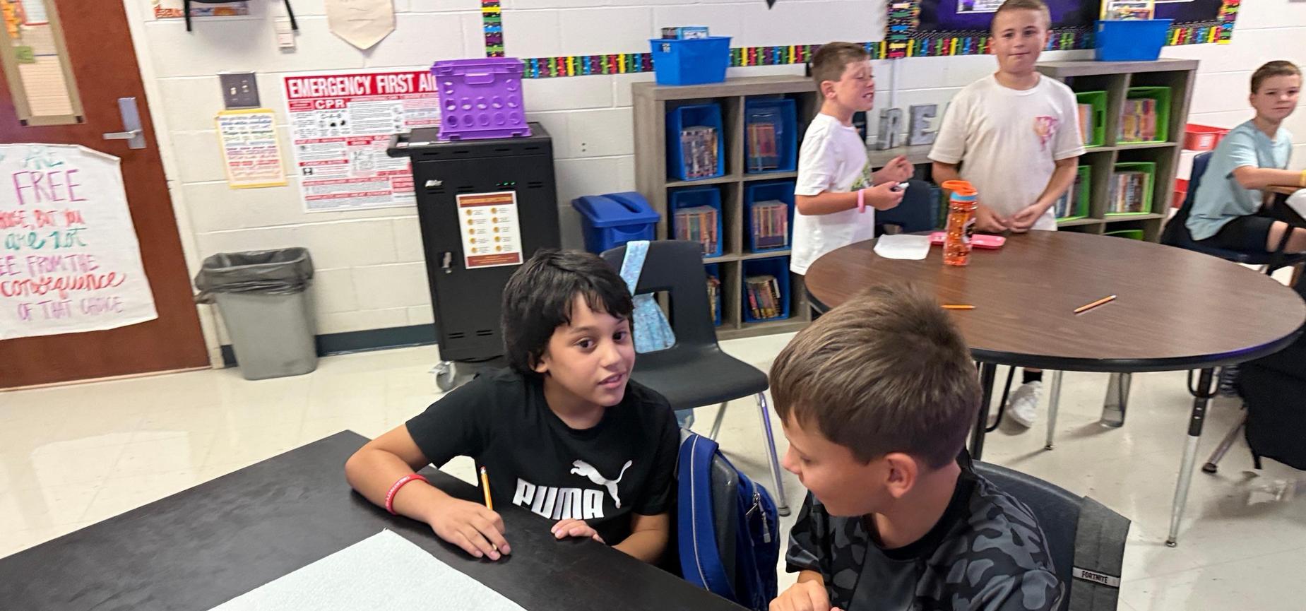 First day fun