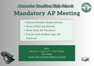 Mandatory AP Meeting