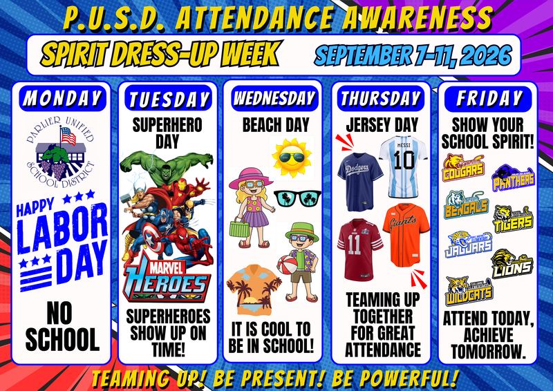 Flyer with comic book theme (ENG)