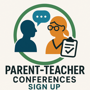 Parent-Teacher Conferences Sign Up Logo