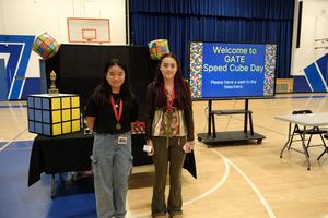 Speed Cube day - image of contestants on day of