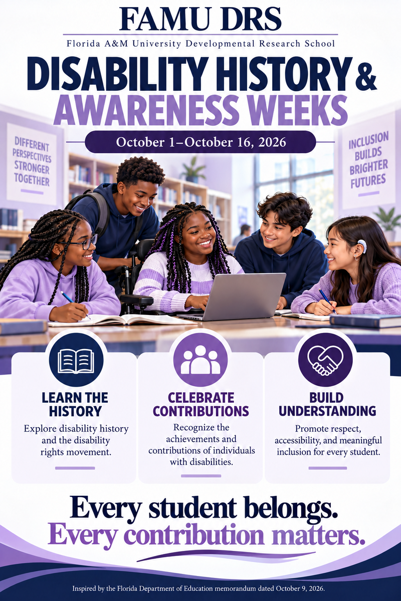 FAMU DRS Recognizes Disability History and Awareness Week Featured Photo