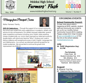 May Newsletter