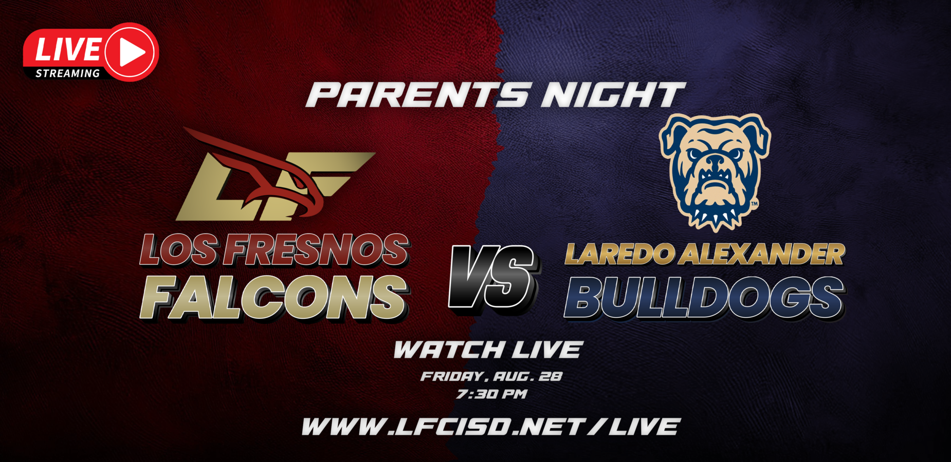 Live vs Laredo Bulldogs