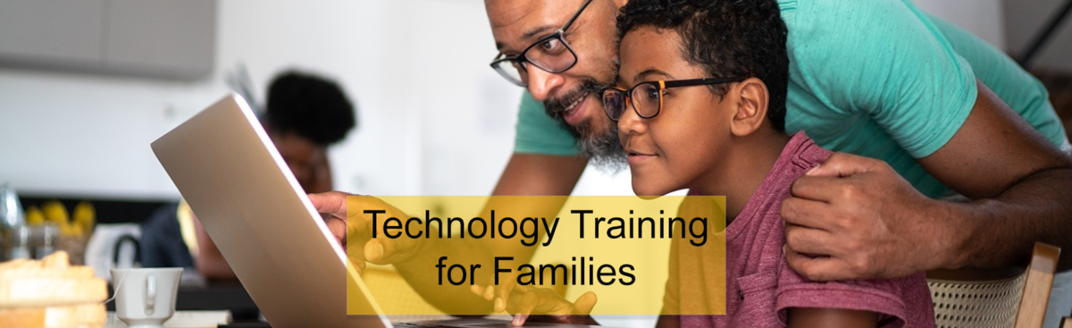 family tech training banner