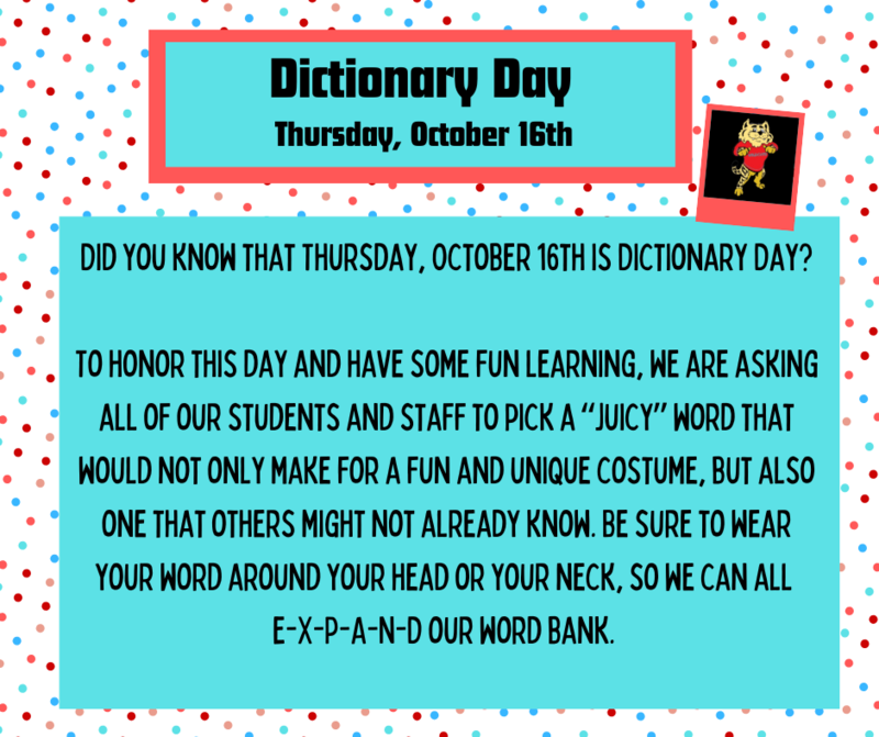 polka dot background dictionary day info