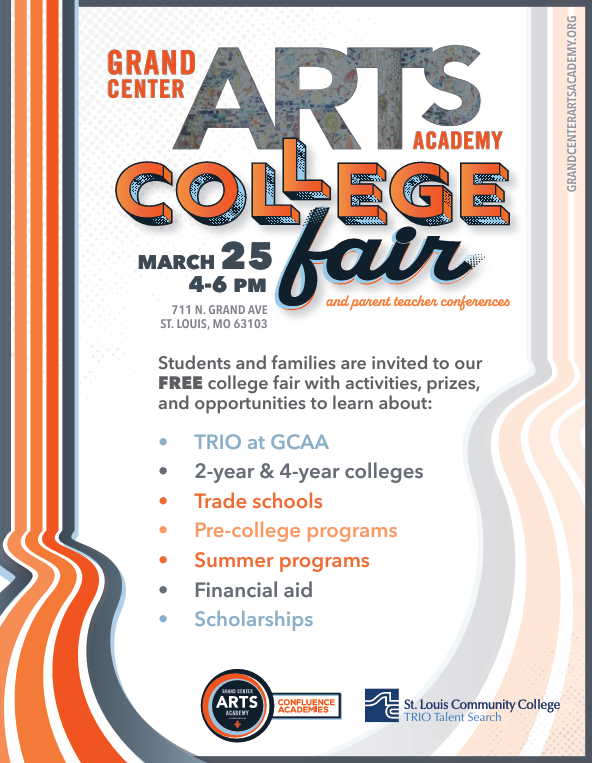 gcaa college flyer