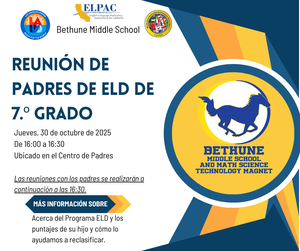 7th Gr. ELD Parent Meeting