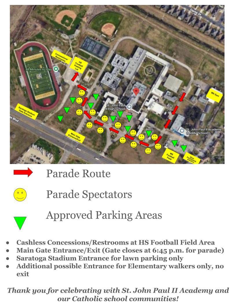 Parade Map