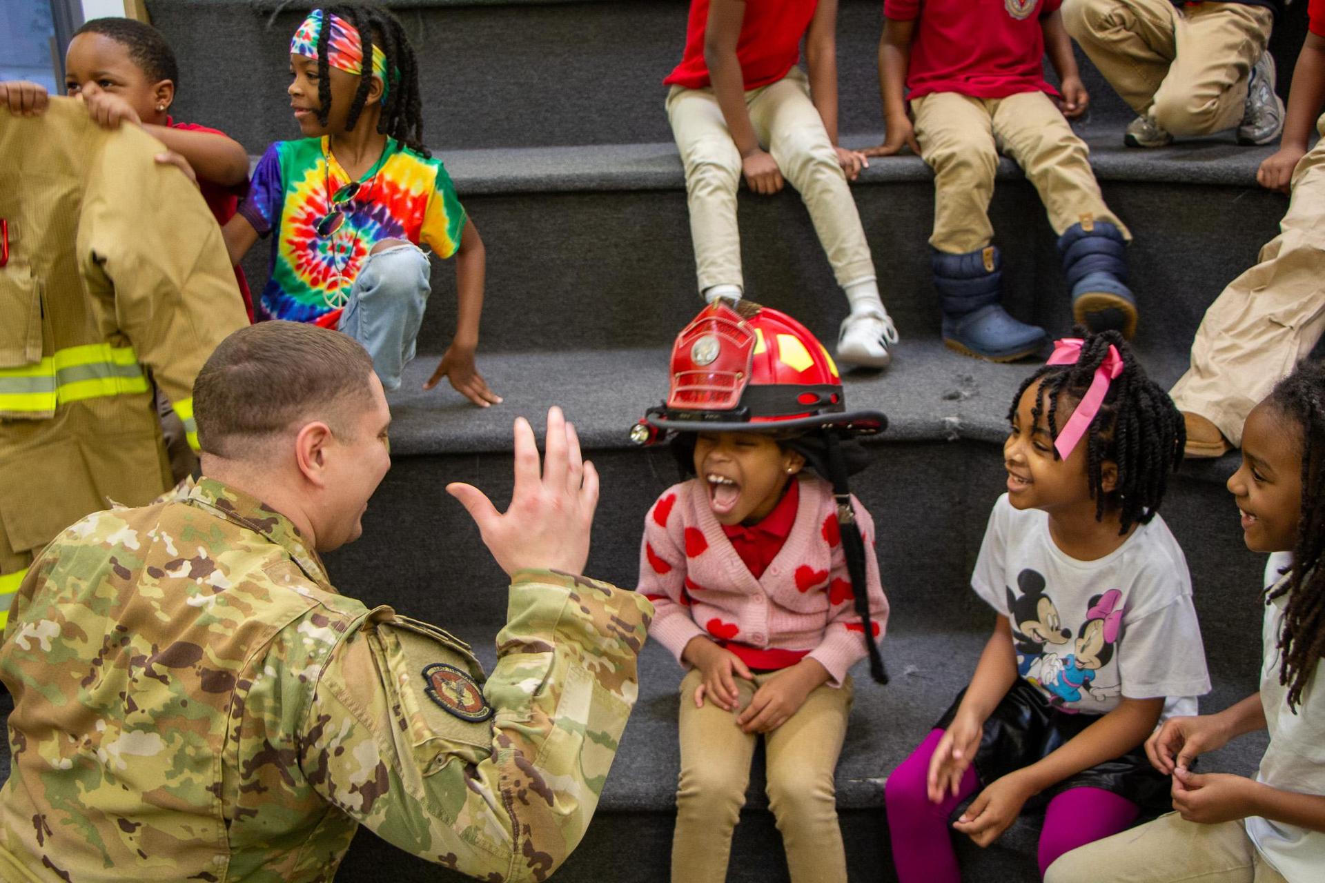 firefighter visit