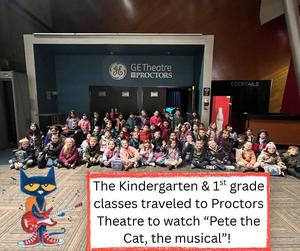Pete the cat the musical for grade k and 1!