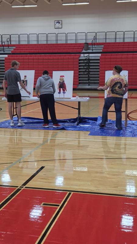 Paint a teacher