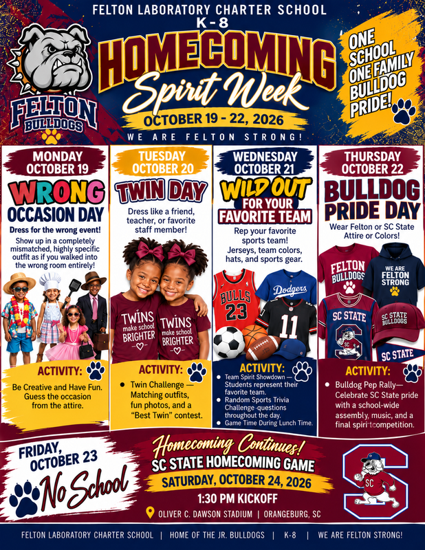 Homecoming Spirit Week 2026