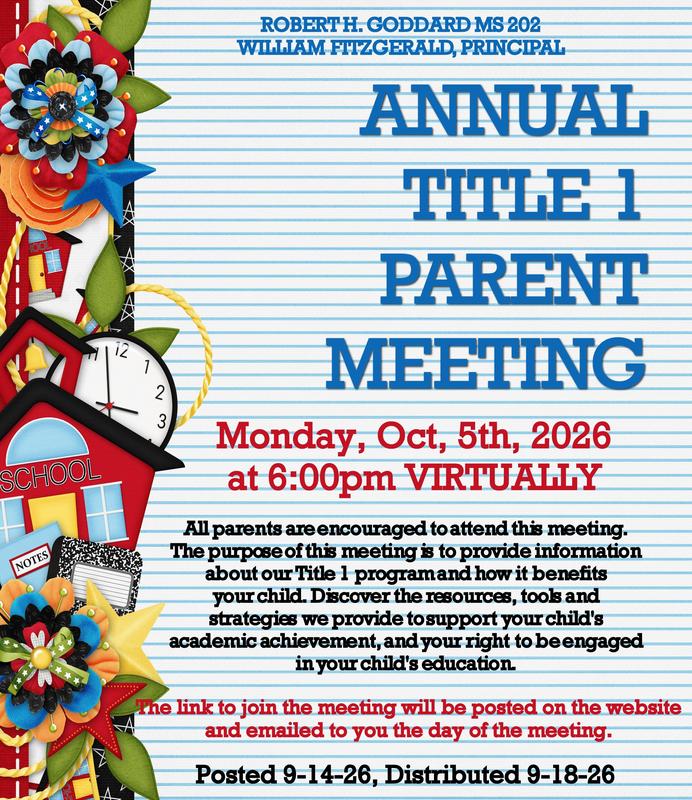 Title 1 Meeting