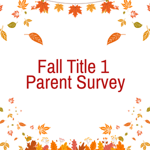 Fall Survey
