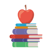 apple and books
