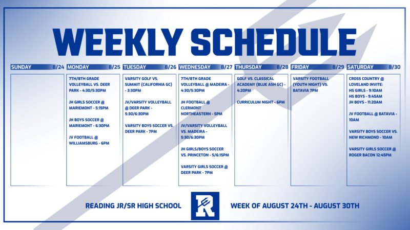 Weekly Schedule