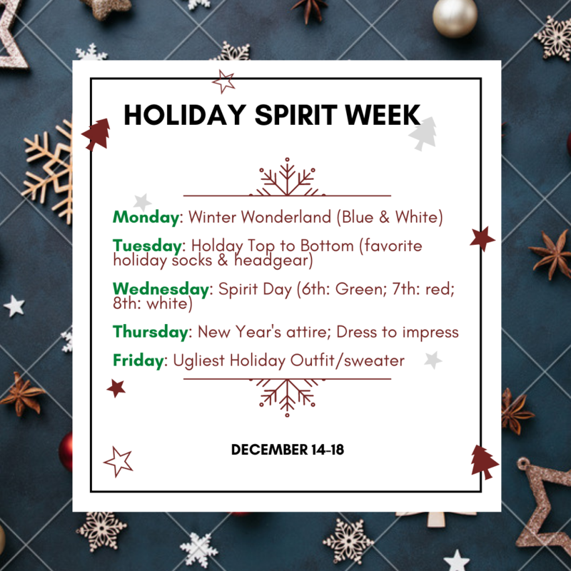 Winter Holiday Spirit Week Featured Photo