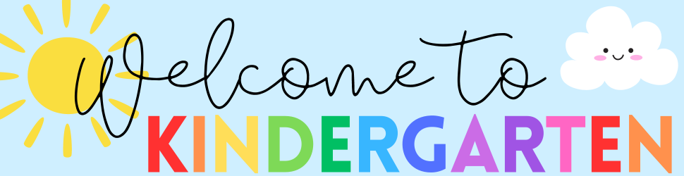 welcome to kindergarten