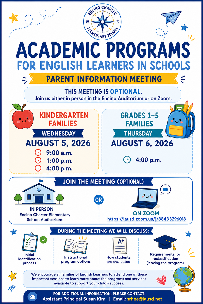 EL Program Options Flyer