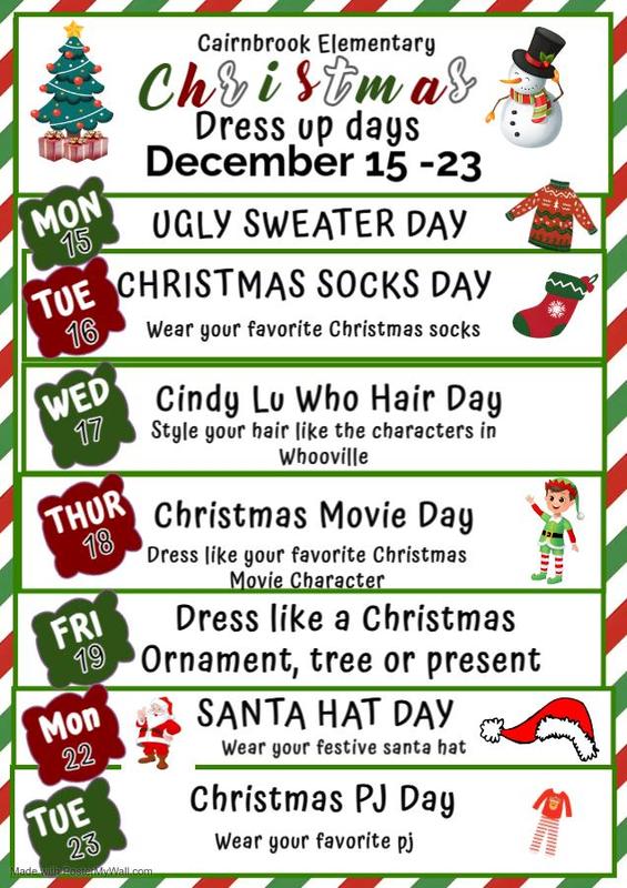 ELEMENTARY Spirit Week