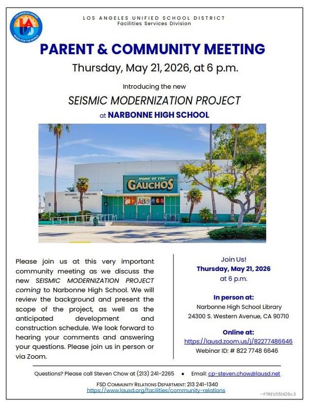 Parent & Community Meeting