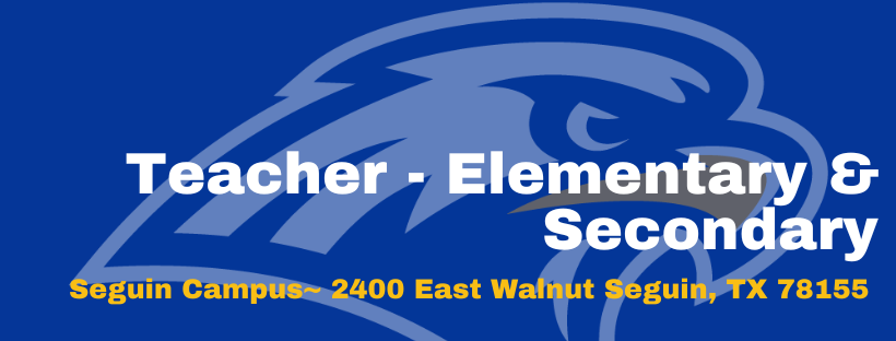 Teacher job posting elementary and secondary