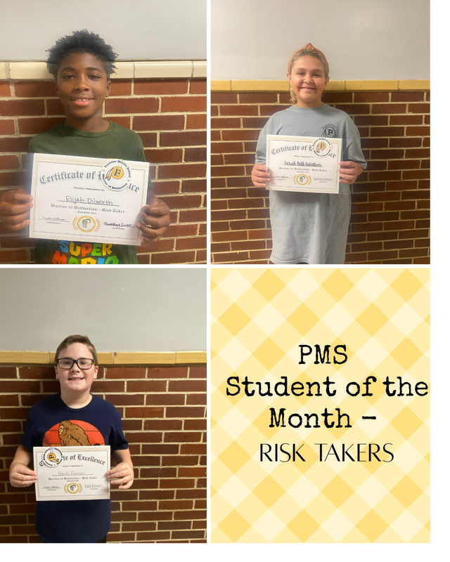 students of the month