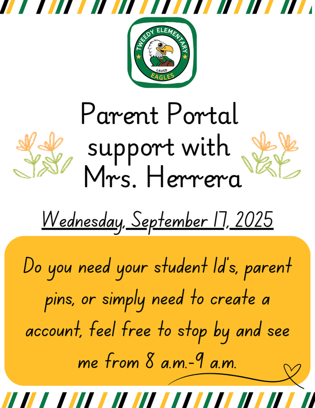 Parent volunteer meeting with Ms. Herrera