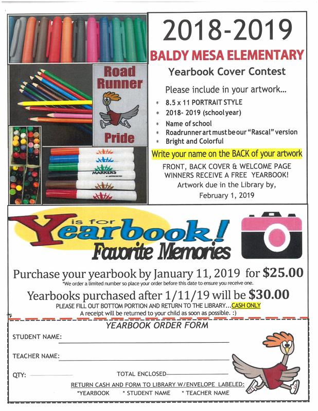 Yearbook Cover Contest and Order Form Featured Photo
