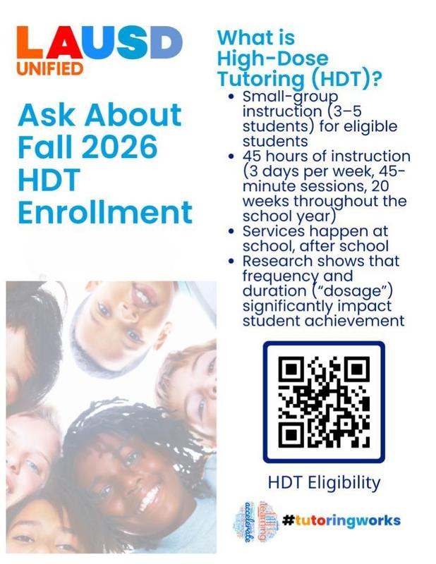 HDT  enrollment